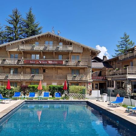 Au Vieux Moulin Hotell Megève Eksteriør bilde