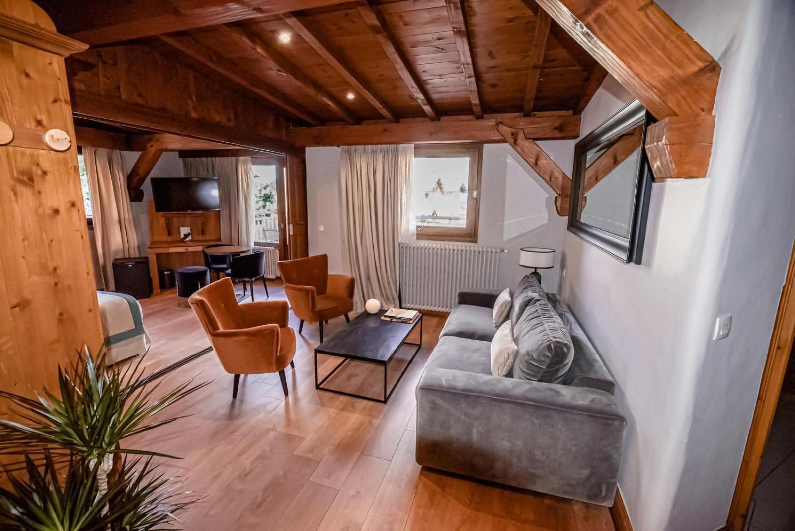 Au Vieux Moulin Hotell Megève Eksteriør bilde