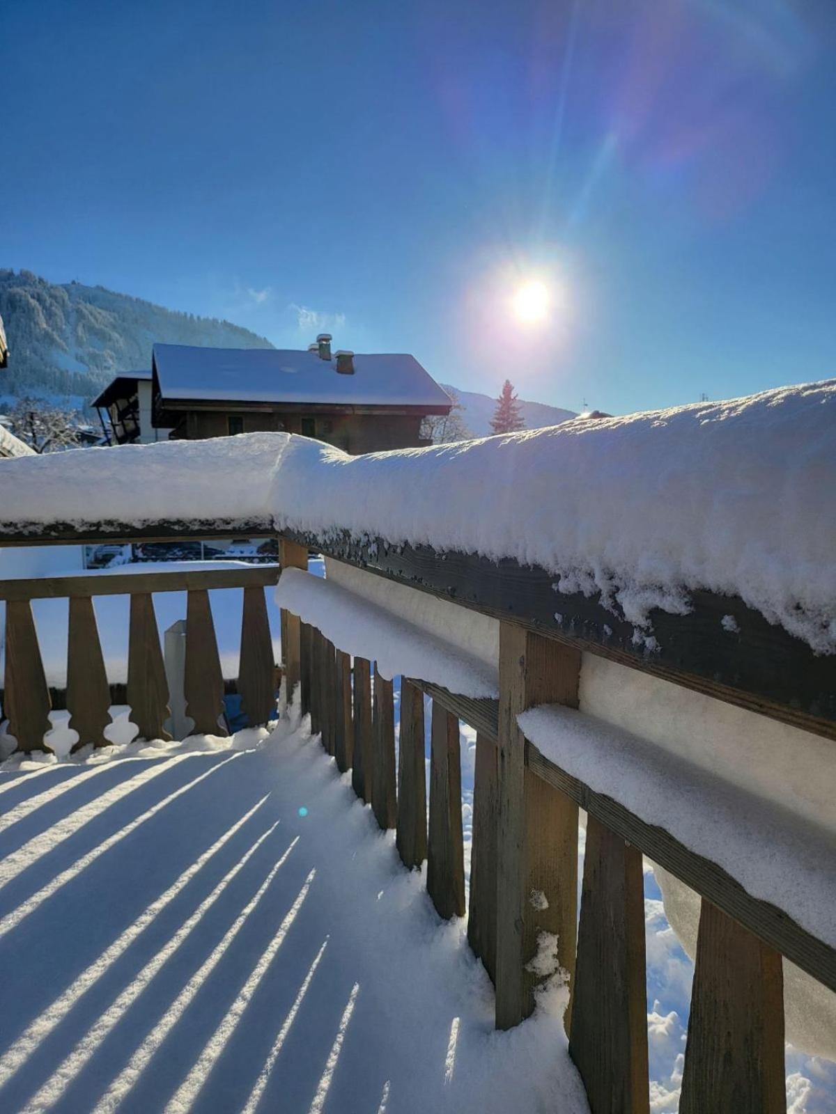 Au Vieux Moulin Hotell Megève Eksteriør bilde
