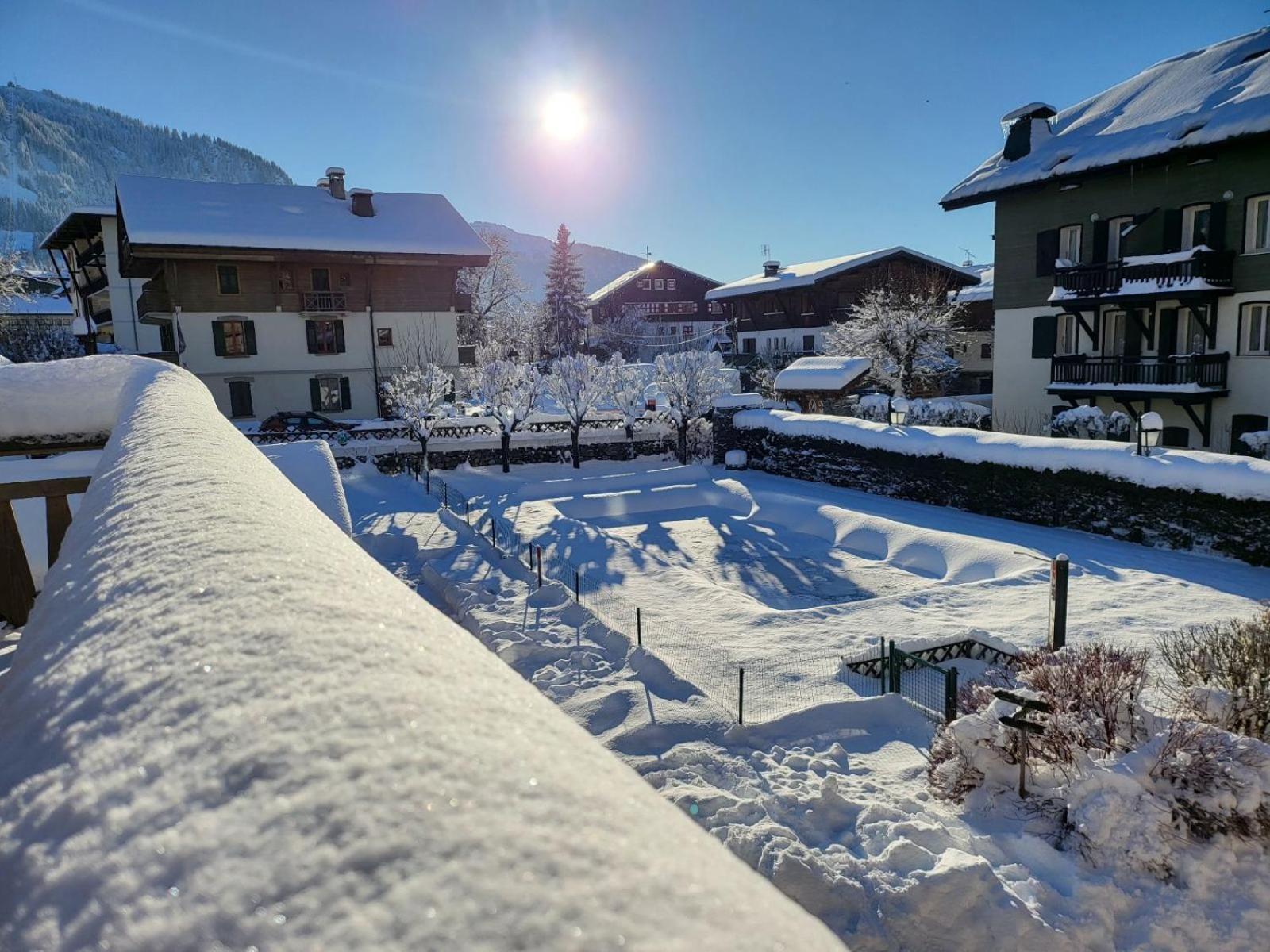 Au Vieux Moulin Hotell Megève Eksteriør bilde