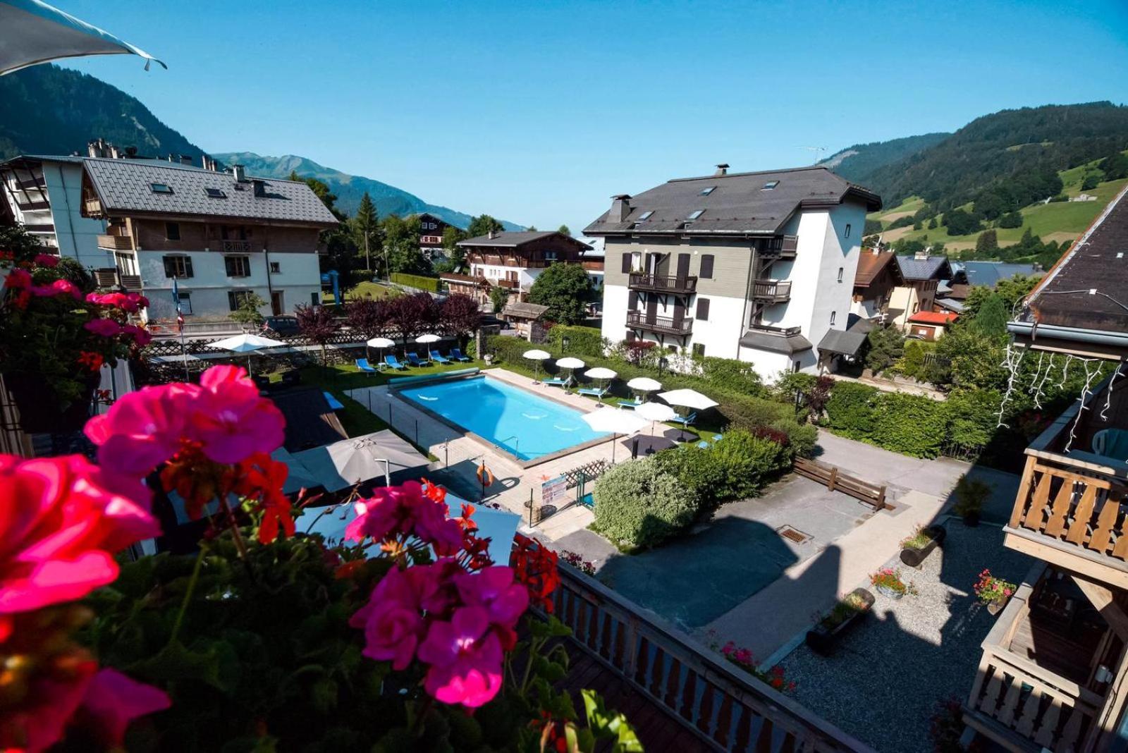 Au Vieux Moulin Hotell Megève Eksteriør bilde